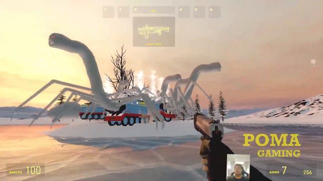 NEW HOUSE HEAD MONSTER UPDATE vs Cursed Thomas Garry's Mod! смотреть онлайн