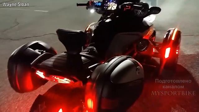 ?Трицикл Can Am Spyder CUSTOM ?! смотреть онлайн