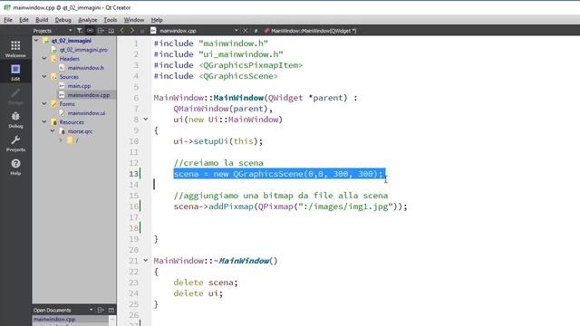 C++ Libreria QT (playlist 1) ITA 05: QGraphicsScene, QGraphicsView, QPixMap e QGraphicsPixMapItem смотреть онлайн