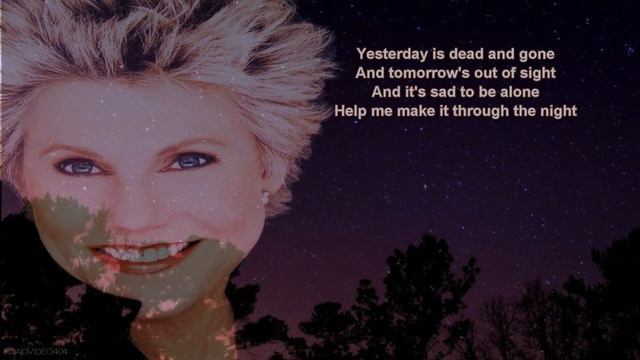 Anne Murray + Help Me Make It Through The Night +Lyrics/HD смотреть онлайн