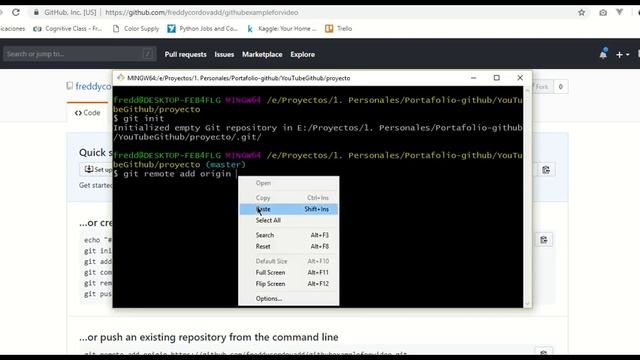 Tutorial - Cómo subir un proyecto a Github смотреть онлайн