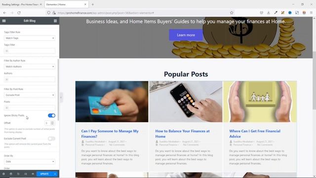 Elementor Landing Page Crash Course | Make a Blog Website Landing Page смотреть онлайн