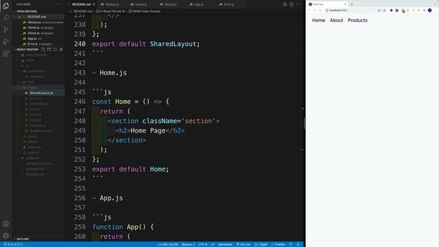 React Router 6 смотреть онлайн