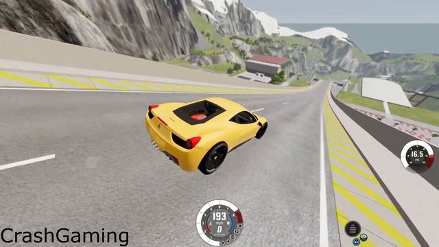 How far will this car land? #29 - BeamNG.drive смотреть онлайн