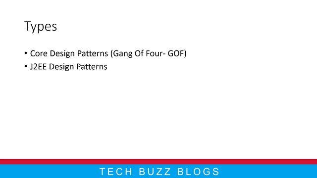 Design Pattern - Introduction | TECH BUZZ BLOGS смотреть онлайн
