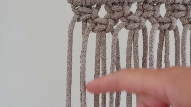 How to make a Macramé Carpet | Hur man gör en makramé-matta смотреть онлайн