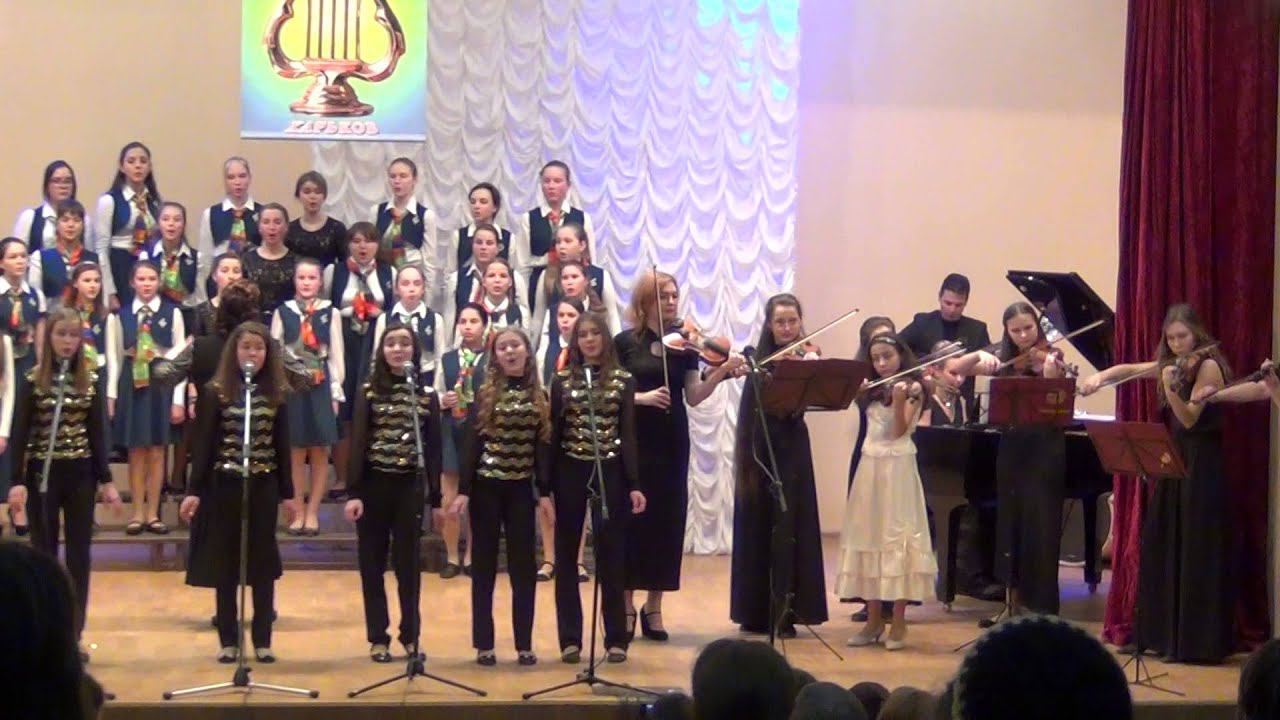 "Влюблённый солдат". Муз. Канио, сл. Калифано. Хор старших классов "Viva voce" смотреть онлайн