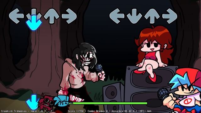 Friday Night Funkin' - V.S. Jeff The Killer FULL WEEK - Friday Night Slashing [FNF MODS] смотреть онлайн