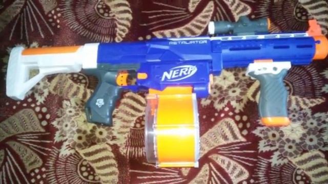 10 комбинаций на бластер нёрф RETALIATOR смотреть онлайн