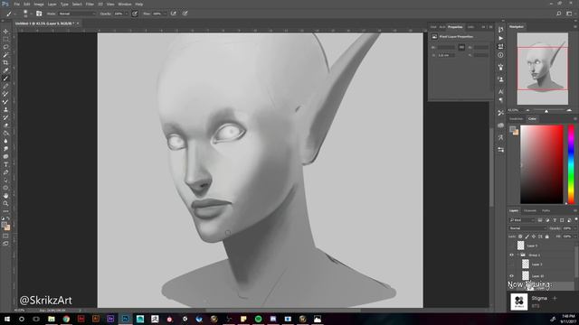 Drawing a Blood Elf - World of Warcraft [Speedpaint] смотреть онлайн