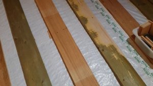 Обрешётка по лагам под панели КвикДек