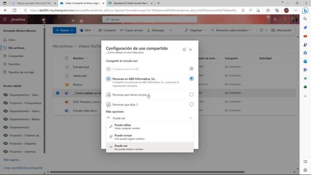 Cómo compartir archivos de forma segura en One Drive | Tutorial paso a paso смотреть онлайн