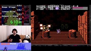 Ninja Gaiden (NES) Speedrun Мировой рекорд - Ниндзя Гайден (ДЕНДИ) Спидран World.mp4