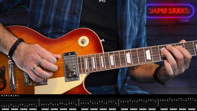 Warm Up Intermediary Guitar Exercise With Tabs - Chromatic смотреть онлайн