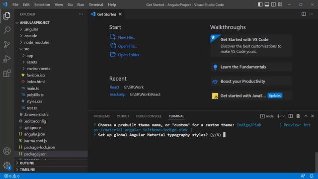 Angular Material - 2 - Installation смотреть онлайн