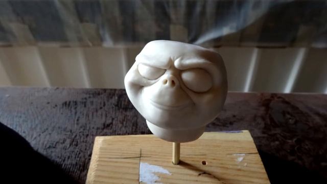 Gomez Addams polymer clay figure. Фигурка Гомеса Аддамса из полимерной глины. смотреть онлайн