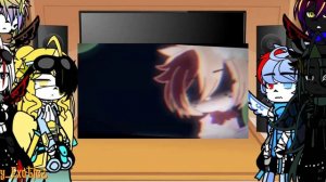 Sans au's Reacts to Afton family|Part 1|| Elizabeth afton ||