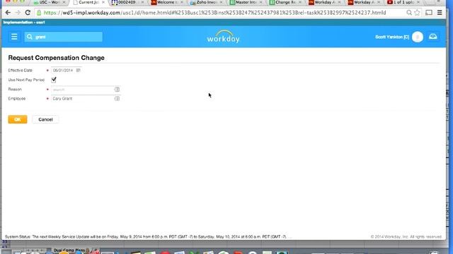WD: Entering Sponsored Comp Plan Changes in Workday смотреть онлайн