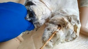 РЕСТАВРАЦИЯ  КУКЛЫ ОДНОГЛАЗКИ  1 часть МАСТЕР-КЛАСС RESTORATION OF ONE-EYE DOLLS 1 part