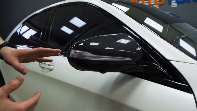 Mercedes-Benz AMG s63 Оклейка матовой антигравийной плёнкой SunTek Брянск. Обзор выполненной работы смотреть онлайн