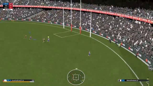 Which goal is the best? AFL Evolution game clip смотреть онлайн