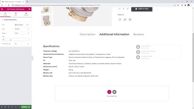 How to create complete Product Page for PrestaShop with Creative Elements live Theme & Page builder смотреть онлайн