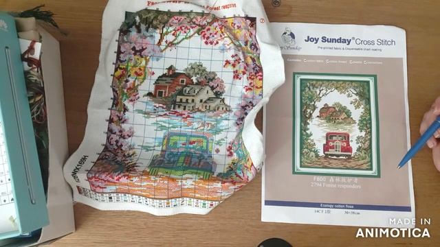 Вышивальная неделя 17-23.04.21. Химера, Н. Ильина, Надима. Продвижения в вышивке крестом многоцвето смотреть онлайн