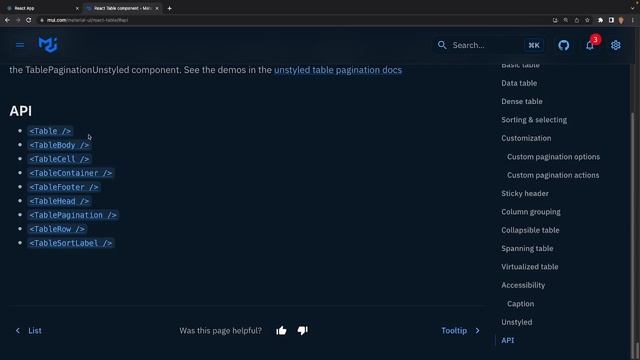 Material UI #10 | Tables смотреть онлайн