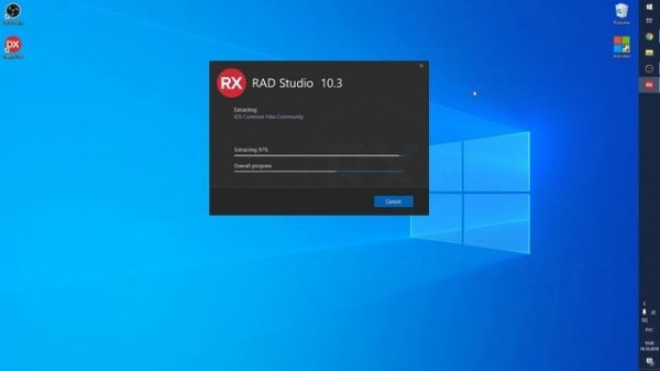 Установка Delphi 10.3.2 Community Edition