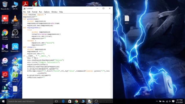 [Part-1] Python Calculator using Tkinter GUI Python Gui calculator By Tkinter смотреть онлайн