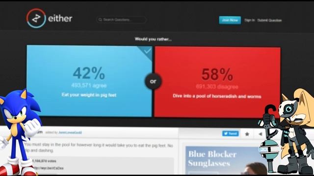 Sonic & Whisper play would you rather смотреть онлайн