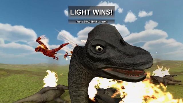 Большой Феникс против Драконов Beast Battle Simulator! Клон Табс смотреть онлайн