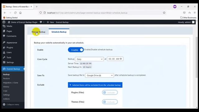 Everest Backup Review Demo Tutorial - Effortlessly Secure Your WordPress Data смотреть онлайн