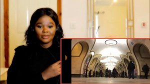 Американка в восторге от московского метро | Русский перевод