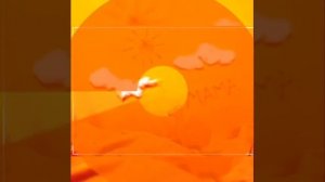 Краски - Оранжевое солнце