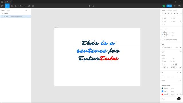 Figma Tutorial - Lesson 30 - Text Color and Font Options смотреть онлайн