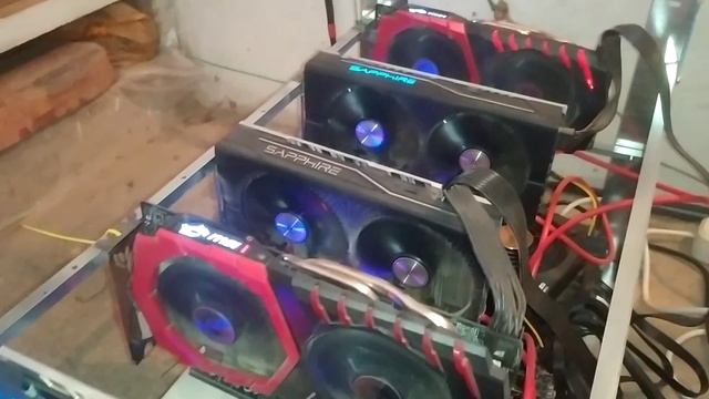 ферма на видеокартах, ergo, etc, sapphire, msi, Asus , настройка, сборка смотреть онлайн
