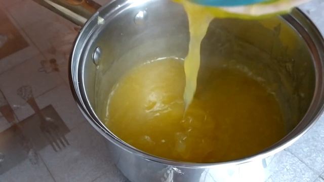 Быстрый АПЕЛЬСИНОВЫЙ КРЕМ без яиц. Лёгкий десерт. смотреть онлайн