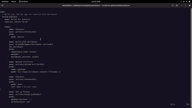 How to build and Package Kivy Android Application using GitHub Actions Workflow смотреть онлайн