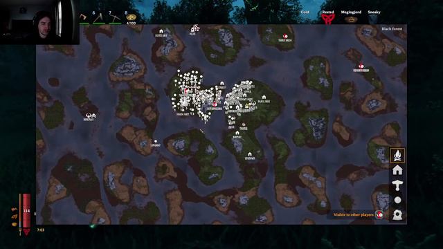 Valheim Plus - 50 player PvP server - 5 - solo base and pvp today смотреть онлайн