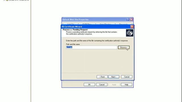Installing your SSL Certificate on Microsoft IIS 5 or IIS 6 смотреть онлайн