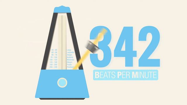 342 BPM Metronome | The BLuetiFuLL MeTRoNoME смотреть онлайн