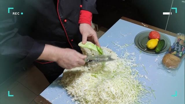 Как быстро порезать капусту на салат или на засолку ! смотреть онлайн