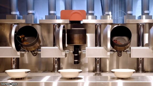 Robotic Kitchen Cooks Food In 4 Minutes Or Less смотреть онлайн