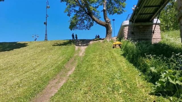 Лучшая ГАЗОНОКОСИЛКА для дачи. SPIDER ILD01. Мощь, объём и качество покоса смотреть онлайн