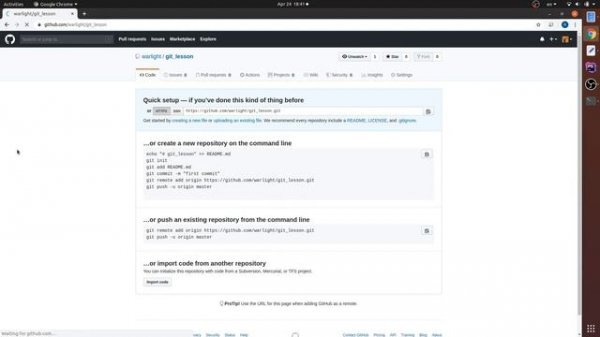 Git с нуля.3: Связывание проекта с репозиторием, git init, remote add/remove