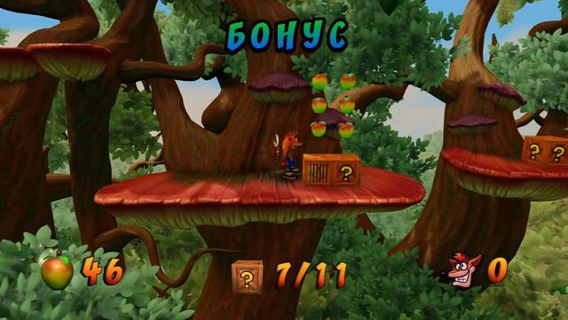 Crash Bandicoot™ N. Sane Trilogy. 2 часть игры. Варп комната. Первые шесть уровней. смотреть онлайн