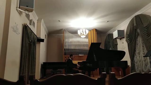 Н.К.Метнер - "Забытые мелодии" - "Canzona serenata" - Ф.Бахтияров. Белый зал МГК смотреть онлайн