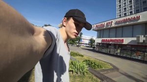 Стрит трюки на самокате из Москвы