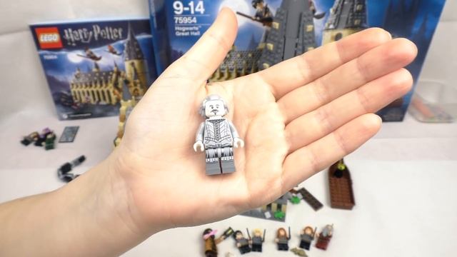 LEGO Harry Potter 75954 Большой зал Хогвартса. Сборка и обзор смотреть онлайн